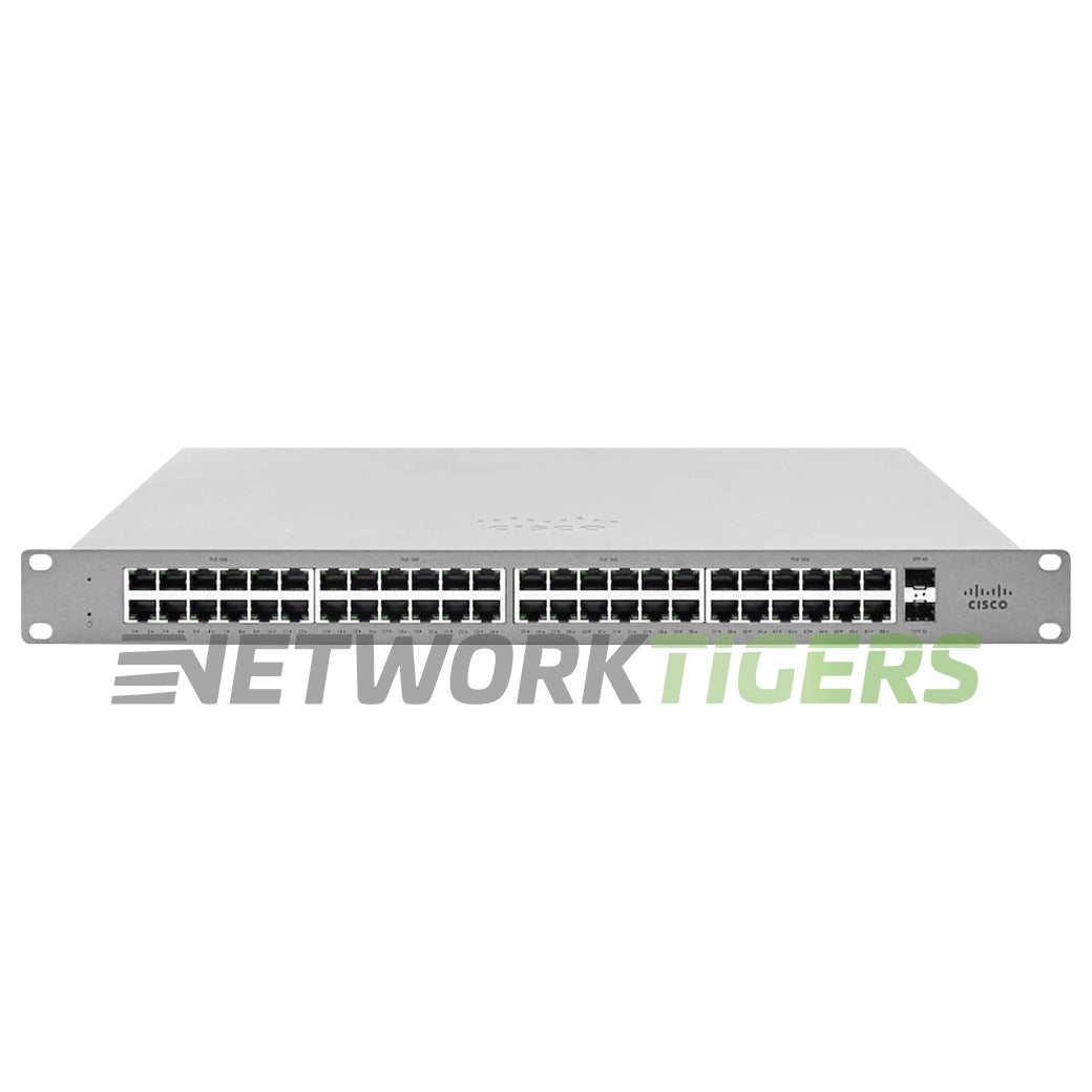 Cisco GS110-48P-HW-US Meraki GO 48x 1GB PoE+ RJ45 2x 1GB SFP Switch
