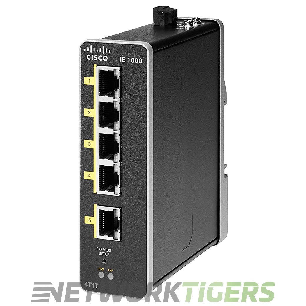 NEW Cisco IE-1000-4T1T-LM IE 1000 Series 5x Fast Ethernet RJ45 Switch