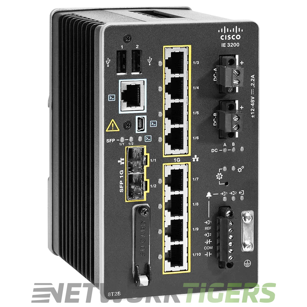 NEW Cisco IE-3300-8T2S-A Catalyst IE3300 Rugged 8x 1GB 2x 1GB SFP Switch
