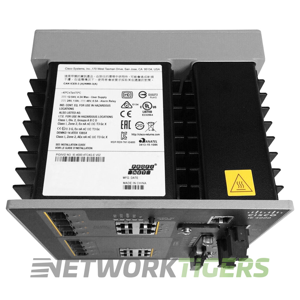 Cisco IE-4000-4TC4G-E IE 4000 Series 4x FE Combo 4x 1GB Switch