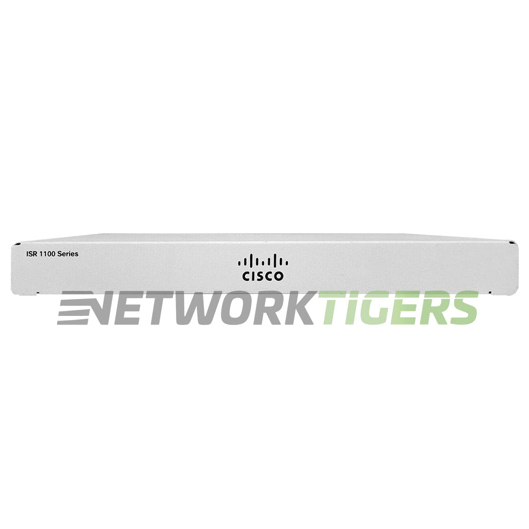 NEW Cisco ISR1100-6G ISR 1000 Series 4x 1 Gigabit RJ45 2x 1 Gigabit SFP Router