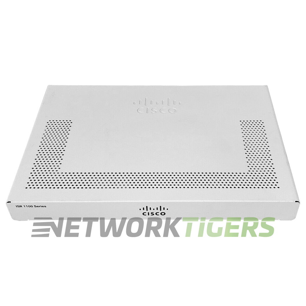 Cisco ISR1100-6G ISR 1000 Series 4x 1 Gigabit RJ45 2x 1 Gigabit SFP Router