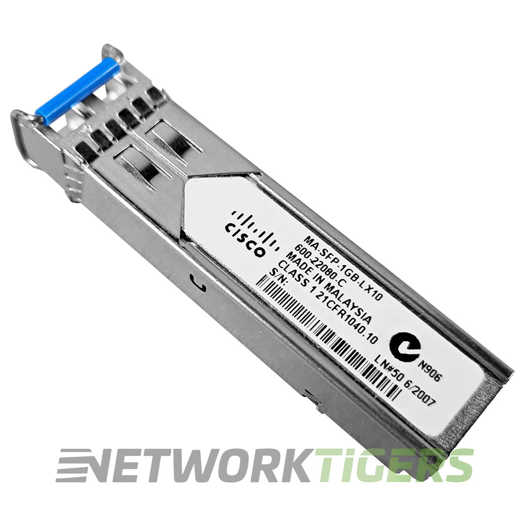 NEW Cisco Meraki MA-SFP-1GB-LX10 1GB BASE-LX10 1310nm SMF Transceiver SFP