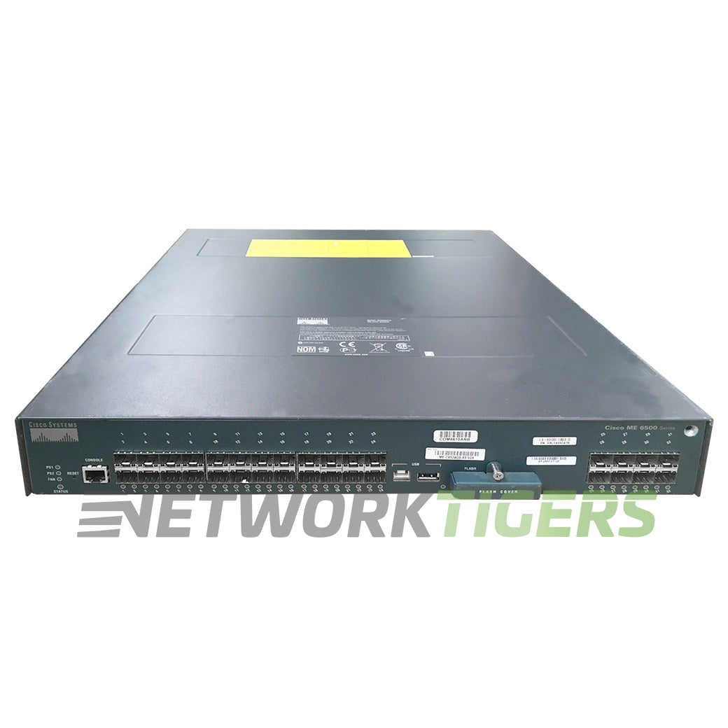 NEW Cisco ME-C6524GS-8S ME 6500 24x 1GB SFP (DL) 8x 1 GB SFP (UL) Switch