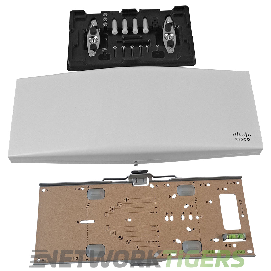 NEW Cisco Meraki MR44-HW Wi-Fi 6 802.11ax Internal Ant Unclaimed WAP w/ Mounts