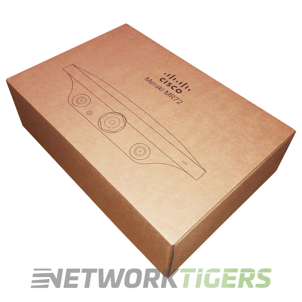 NEW Cisco Meraki MR72-HW Outdoor 3x Radio 2x2 802.11ac MIMO Wave 2 Unclaimed WAP