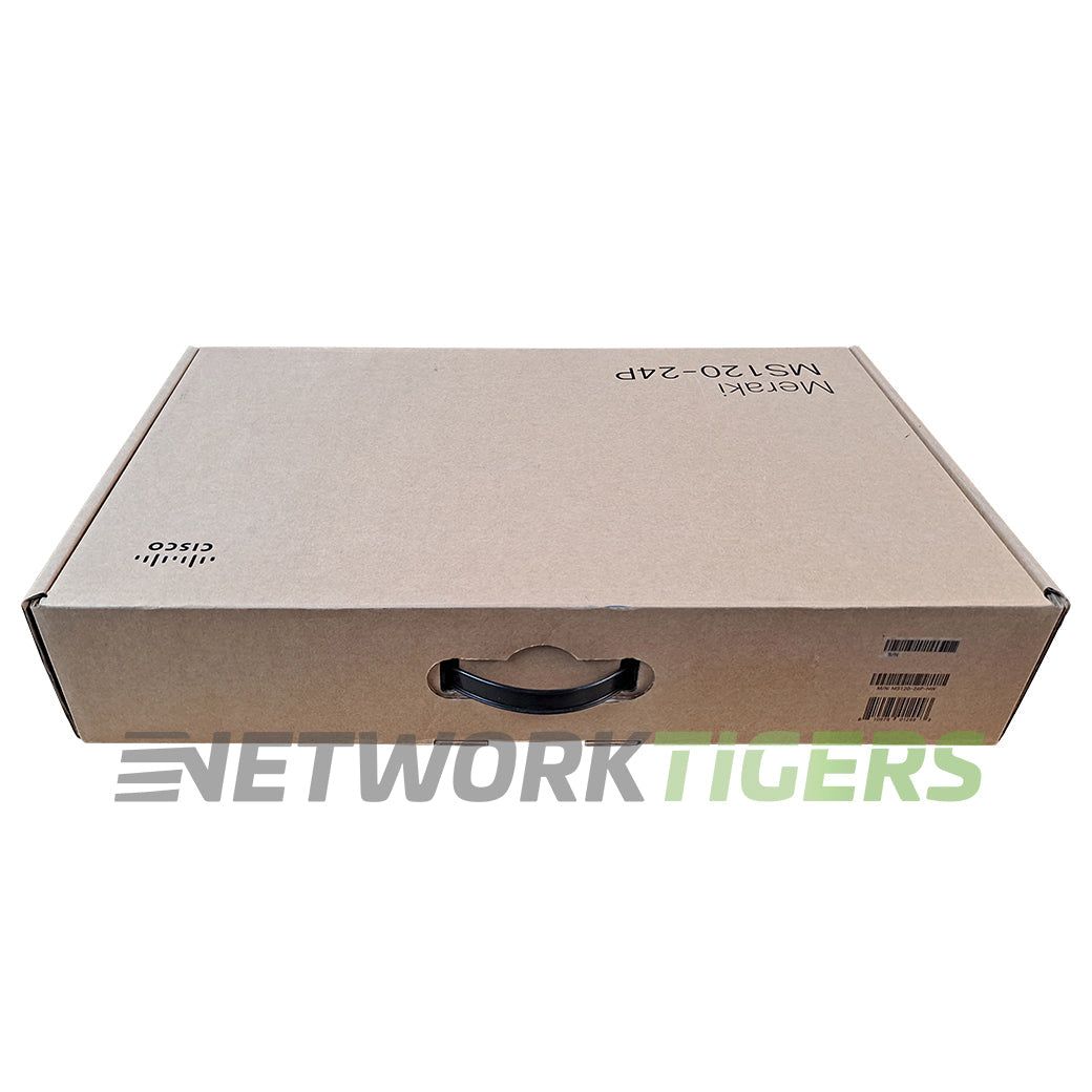 NEW Cisco Meraki MS120-24P-HW 24x 1GB PoE+ RJ45 4x 1GB SFP Unclaimed Switch