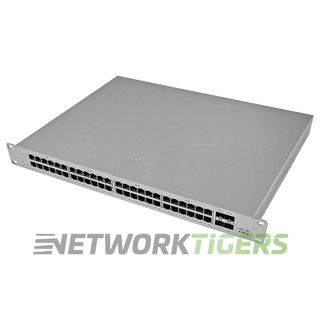 NEW Cisco Meraki MS120-48LP-HW 48x 1GB PoE+ RJ45 4x 1GB SFP Unclaimed Switch