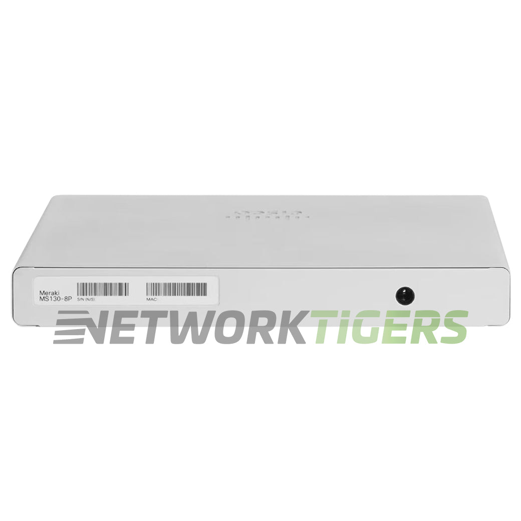 NEW Cisco Meraki MS130-8P-HW 8x 1GB PoE++ RJ45 2x 1GB SFP Unclaimed Switch