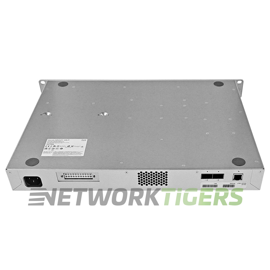 NEW Cisco Meraki MS225-48LP-HW 48x 1GB PoE RJ-45 4x 10GB SFP+ Unclaimed Switch