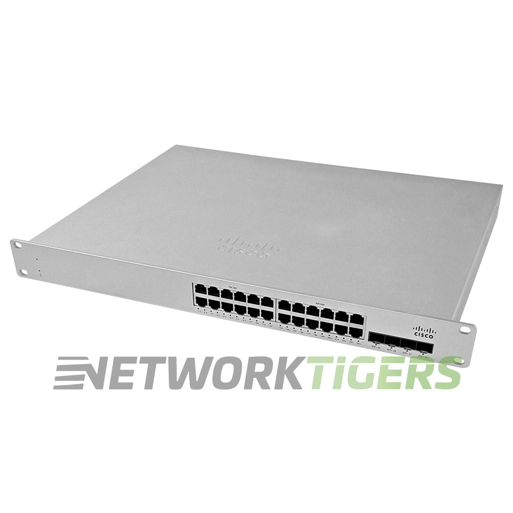 Cisco Meraki MS250-24P-HW 24x 1GB PoE+ RJ45 4x 10GB SFP+ Unclaimed Switch