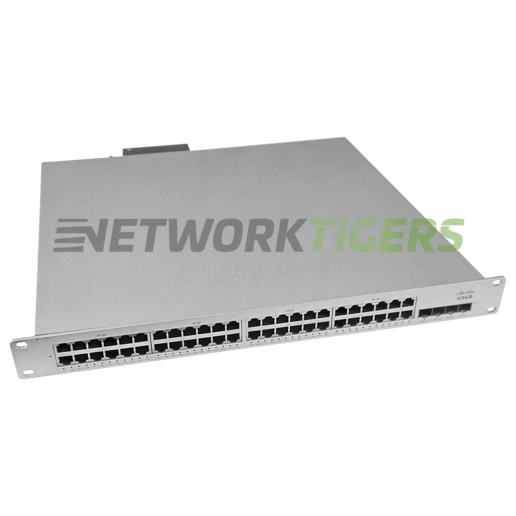 NEW Cisco Meraki MS350-48LP-HW 48x 1GB PoE+ RJ45 4x 10GB SFP Unclaimed Switch