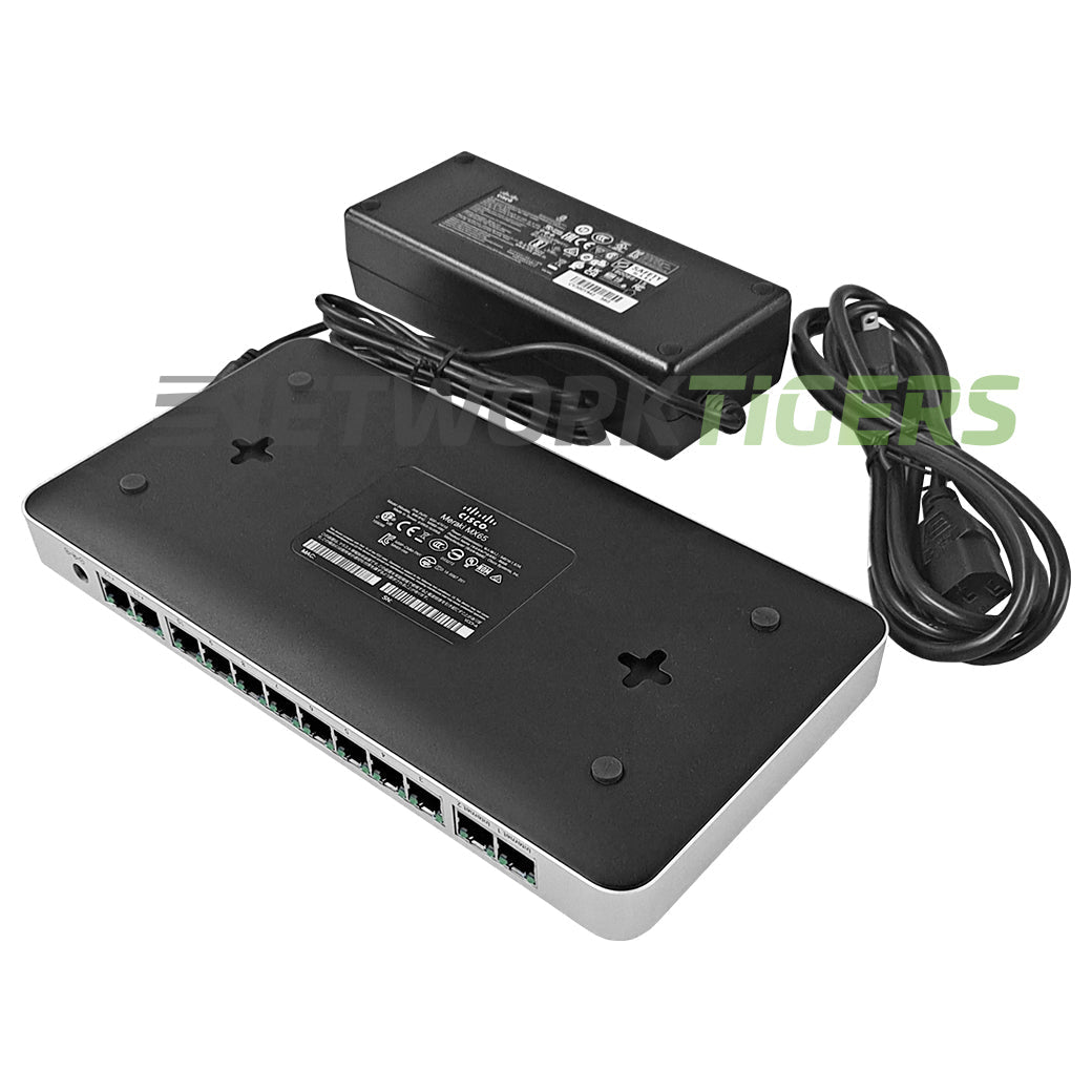 NEW Cisco Meraki MX65-HW 250 Mbps 10x 1 GB RJ-45 LAN UNCLAIMED Firewall