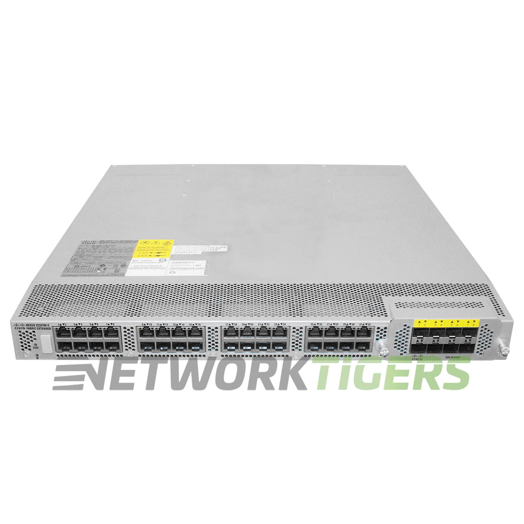 Cisco N2K-C2232TM-E 32x 10GB Copper 8x 10GB SFP+ B-F Airflow Fabric Extender