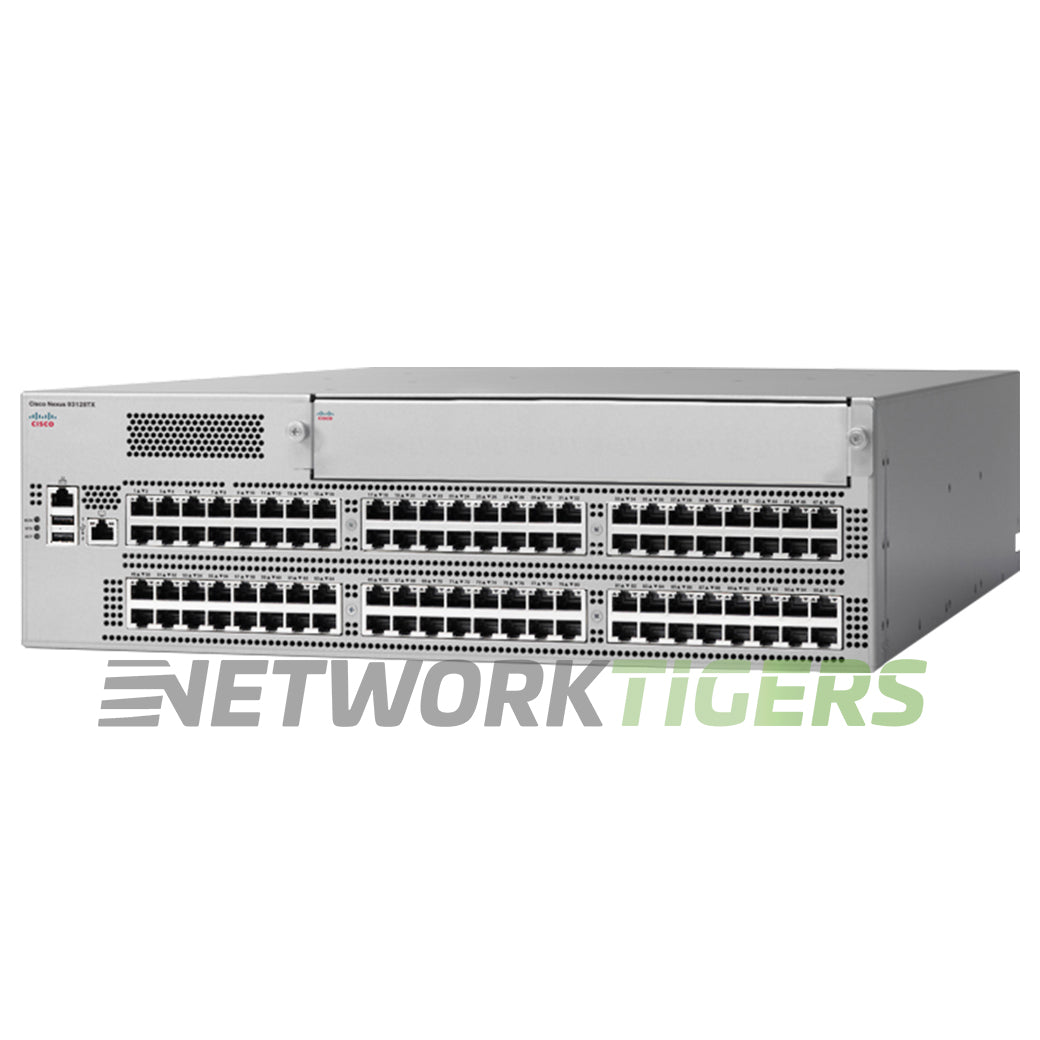 Cisco N9K-C93128TX 96x 10GB Copper 8x 40GB QSFP+ Front-to-Back Airflow Switch
