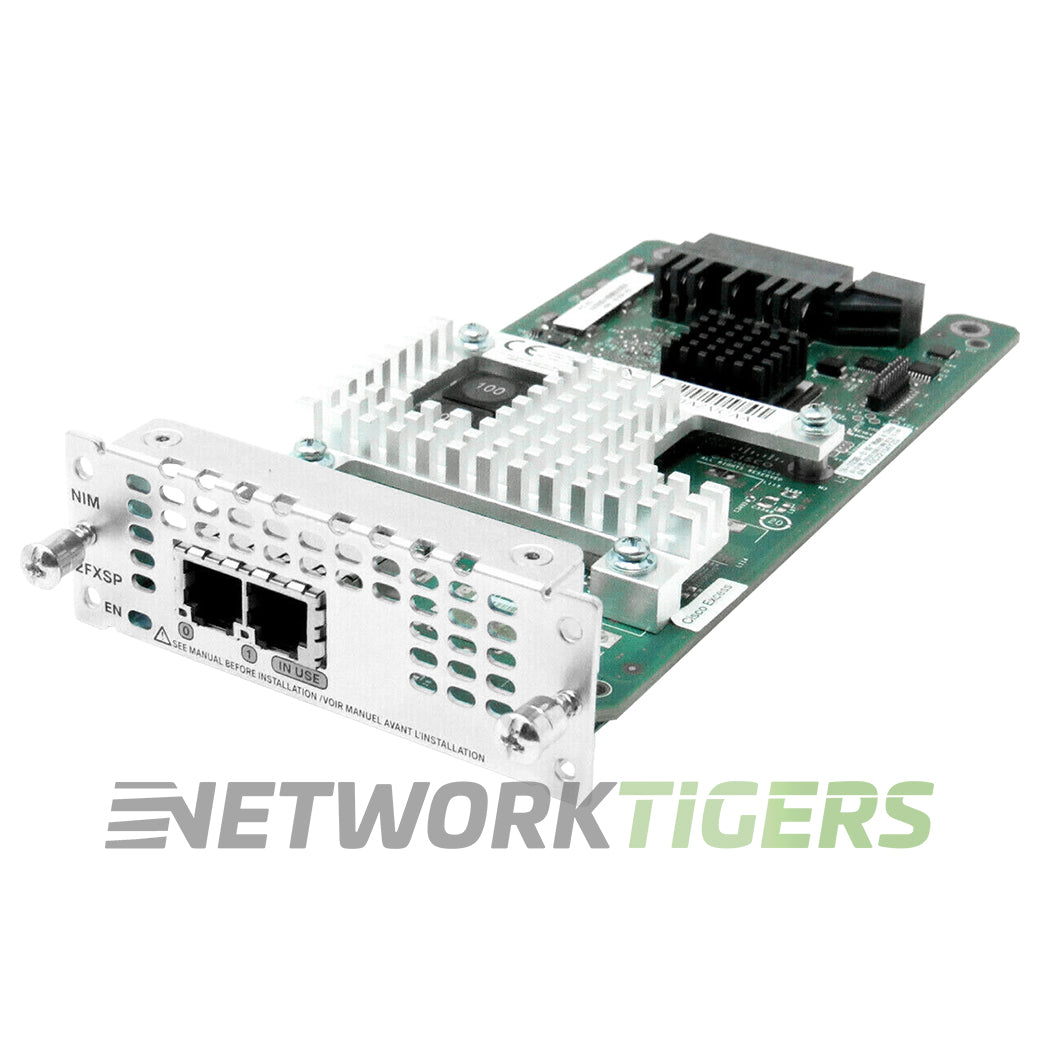 NEW Cisco NIM-2FXSP ISR 4000 Series 2x FXS/DID Router Module