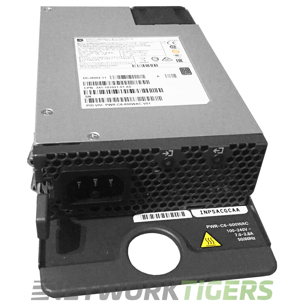 NEW Cisco PWR-C6-600WAC Catalyst 9200 600W AC Config 6 Switch Power Supply