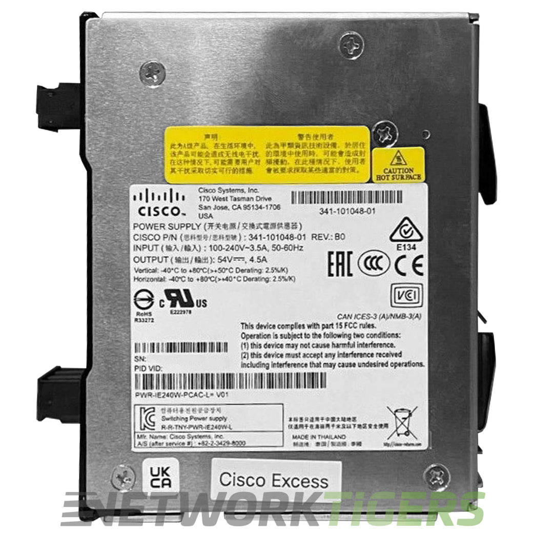 NEW Cisco PWR-IE240W-PCAC-L Industrial Ethernet 4000 240W AC Switch Power Supply