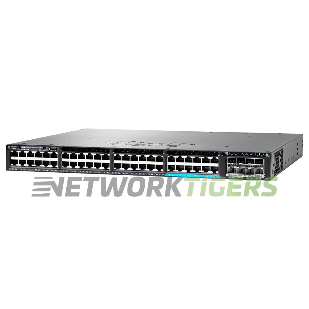 Cisco WS-C3650-12X48UQ-E (36x 1GB 12x MultiGB) UPoE RJ45 4x SFP+ Switch
