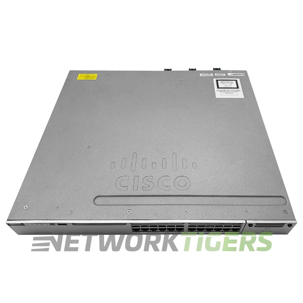 Cisco WS-C3850-24T-E Catalyst 3850 24x 1GB RJ45 1x Expansion Module Slot Switch