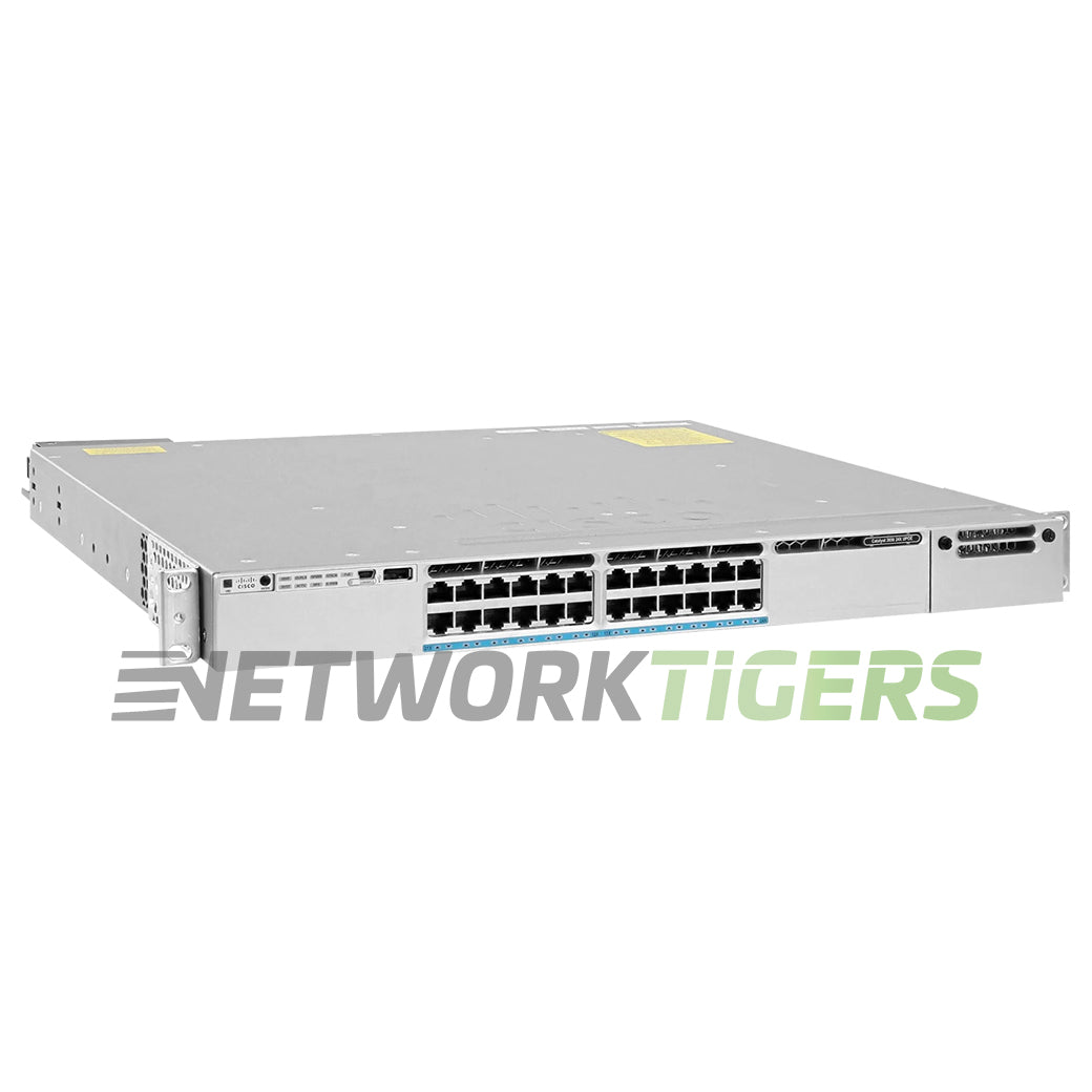 NEW Cisco WS-C3850-24XUW-S 24x MultiGB UPoE RJ45 1x Slot Manages 5x APs Switch