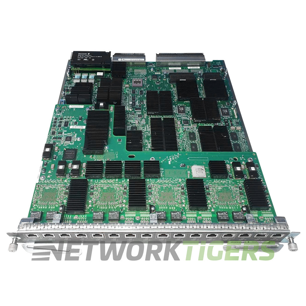 Cisco WS-X6716-10T-3CXL 16x 10GB RJ45 Switch Module w/ DFC3CXL