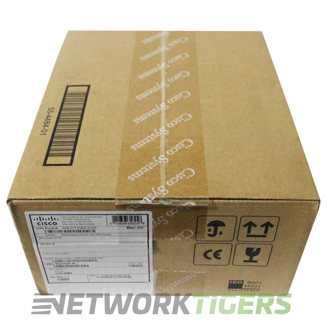 NEW Cisco AIR-CT2504-5-K9 2500 Series Wireless LAN Controller