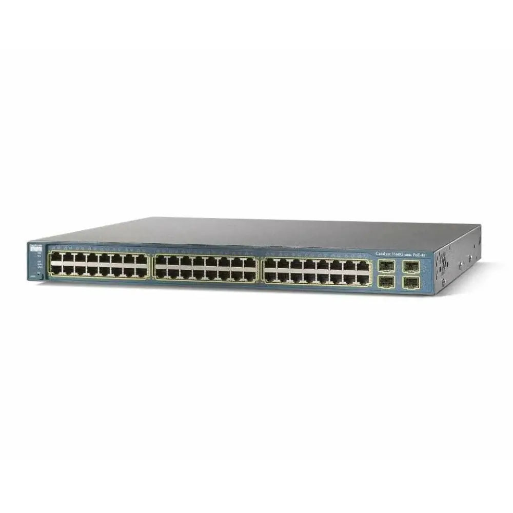 Cisco Catalyst 3560G 48-Port Gigabit PoE Managed Switch WS-C3560G-48PS-S - Refurbished