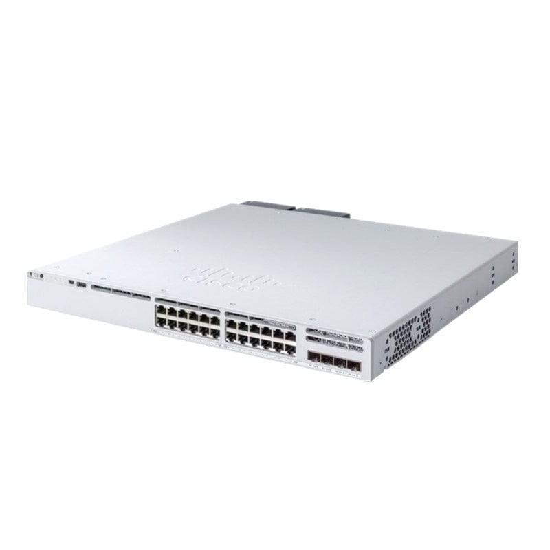 C9300L-24P-4G-E - Cisco Catalyst 9300 Switch with 24-port 1G copper, fixed 4x1G SFP uplinks, PoE+, and Network Essentials