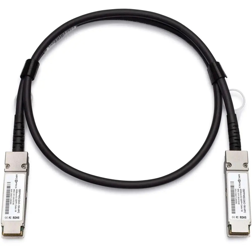 Cisco Meraki MA-CBL-40G-1M 40GbE QSFP+ Stacking Cable 1M DAC - New