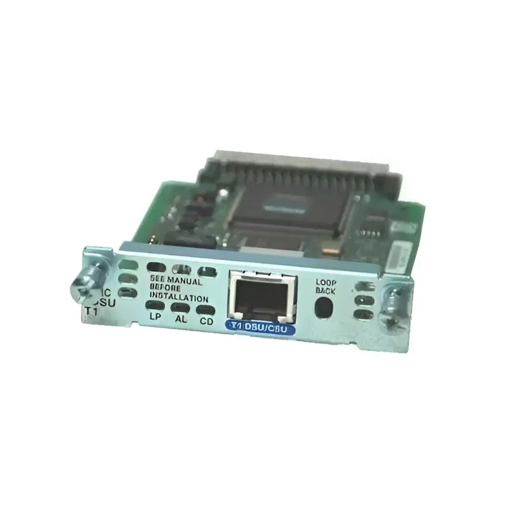 Cisco HWIC-1DSU-T1 1-Port T1/Fractional T1 DSU/CSU WAN Interface Card - Refurbished