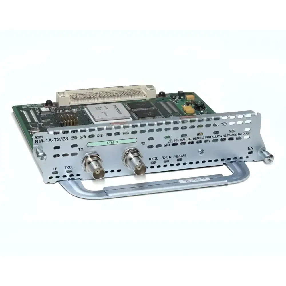 Cisco NM-1A-T3/E3 1-Port T3/E3 ATM Network Module for ISR 2800 3800 3900 - Refurbished