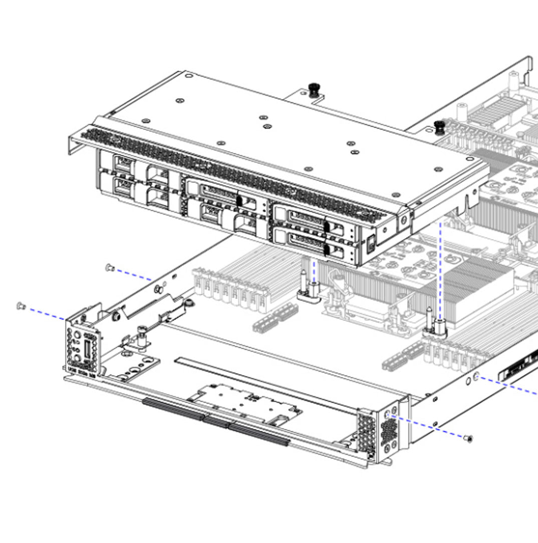 Cisco Ucs X210C M6 (2) Nvme + (2) T4 Sw Gpus | UCSX-X10C-GPUFM