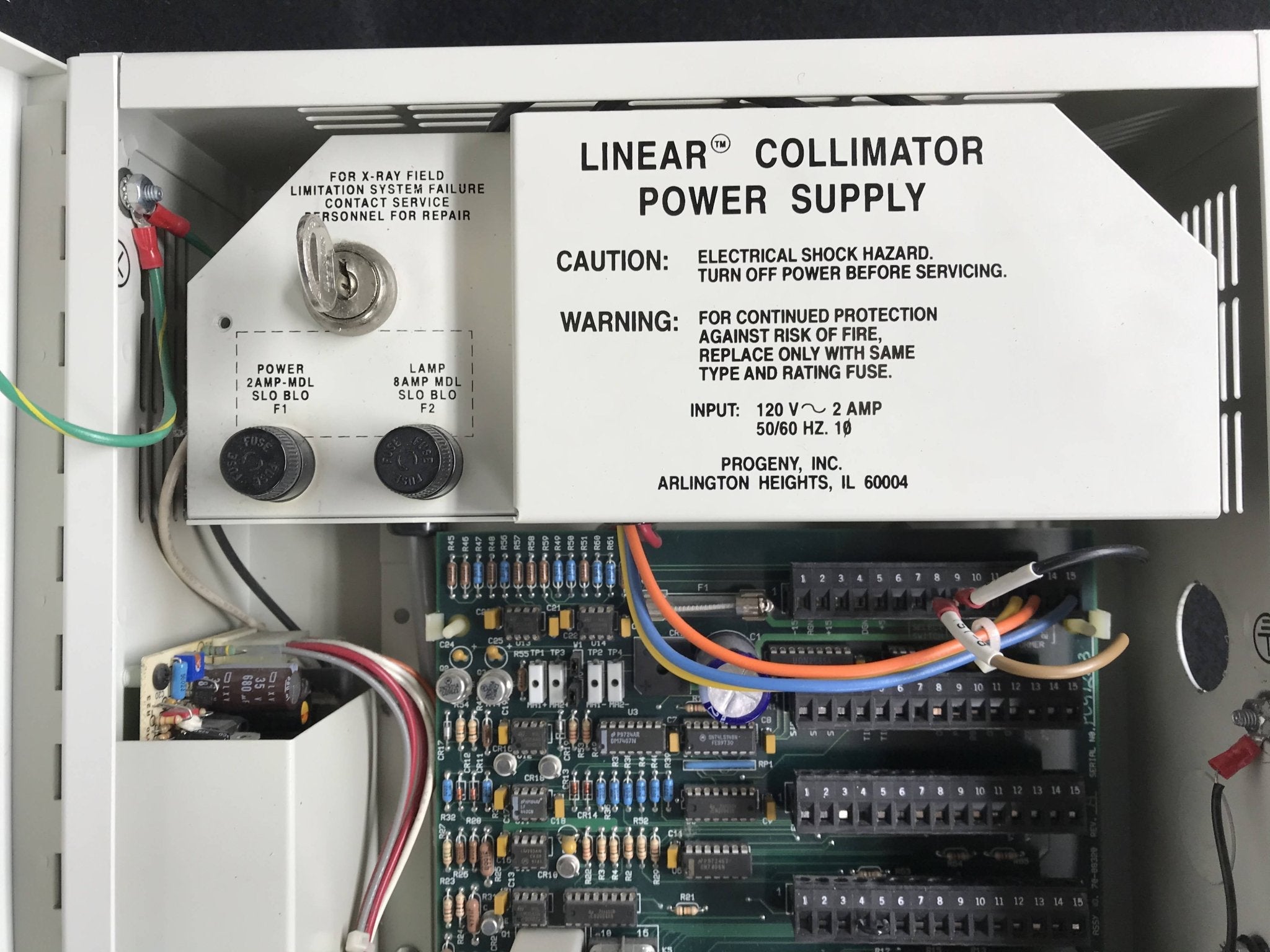 Collimator Power Supply Linear IV (70-20236) Progeny Inc.