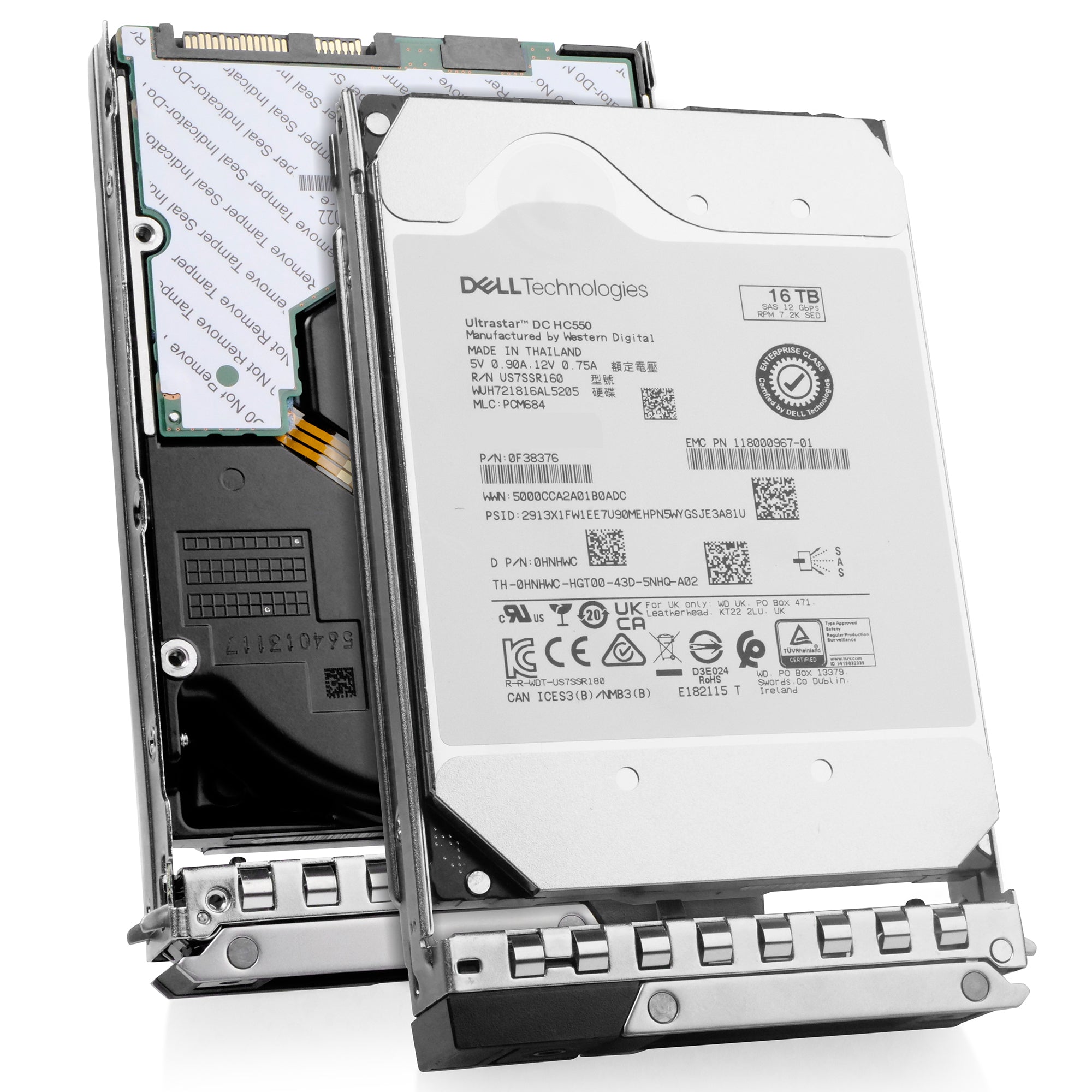 Dell G14 0CNXPV 16TB 7.2K RPM SAS 12Gb/s 512e 3.5in Hard Drive