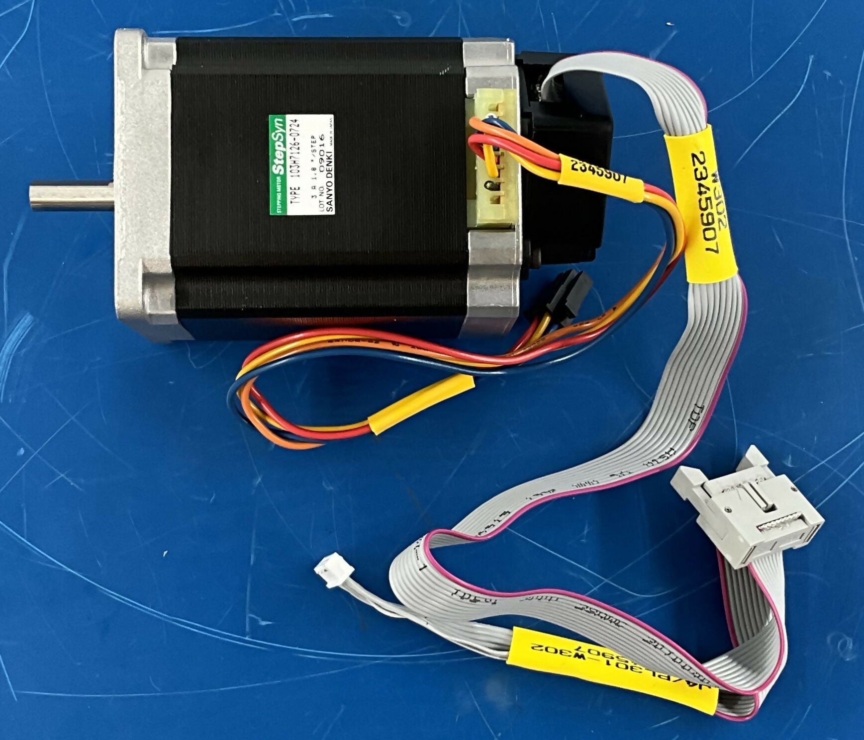 Compressor Stepping Motor W/Cable (2345907/103H7126-0724) GE