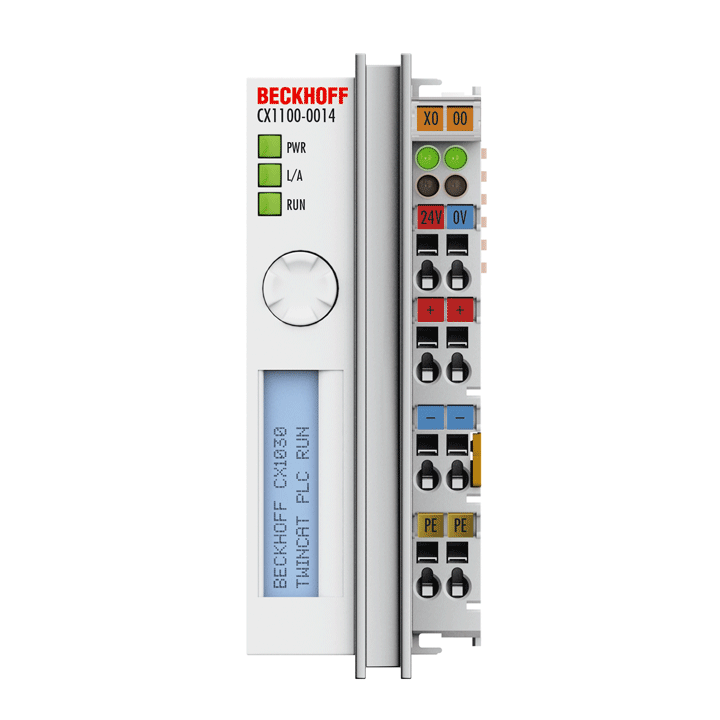 CX1100-0014 | Beckhoff Power Supply Unit with E-bus Interface for CX1030 24 V DC