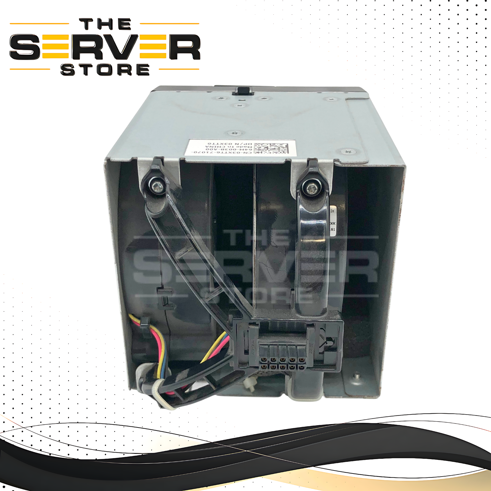 Dell Dual Rotor Rear Exhaust Cooling Fan, 12V, Hot-Swap, For PowerEdge VRTX Chassis. P/N: 3XTT6, 03XTT6.
