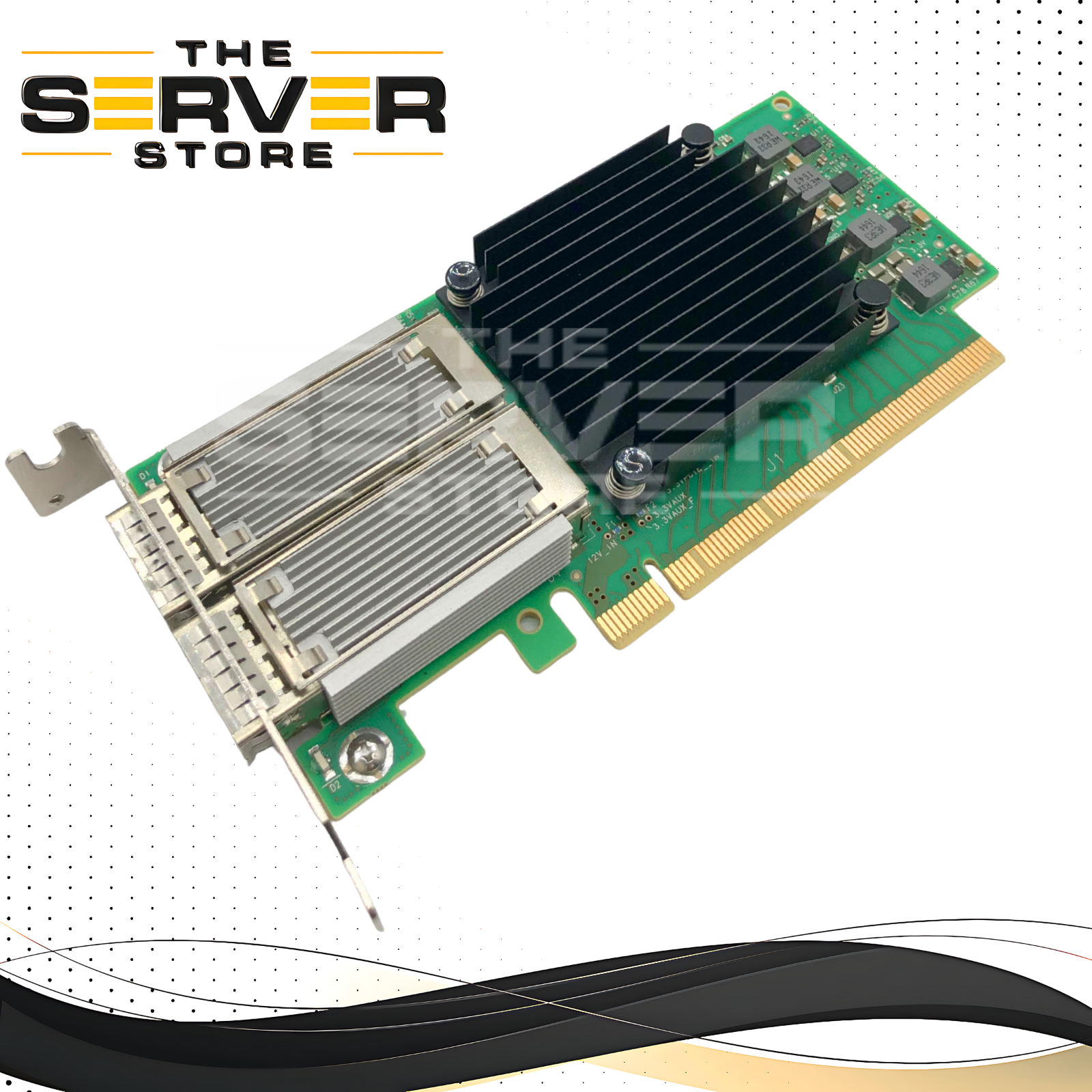 Mellanox ConnectX-5 VPI Adapter Card. EDR InfiniBand (100Gb/s) & 100GbE. Dual-Port QSFP28. PCIe 4.0 x16. Low Profile. P/N: MCX556A-EDAT.