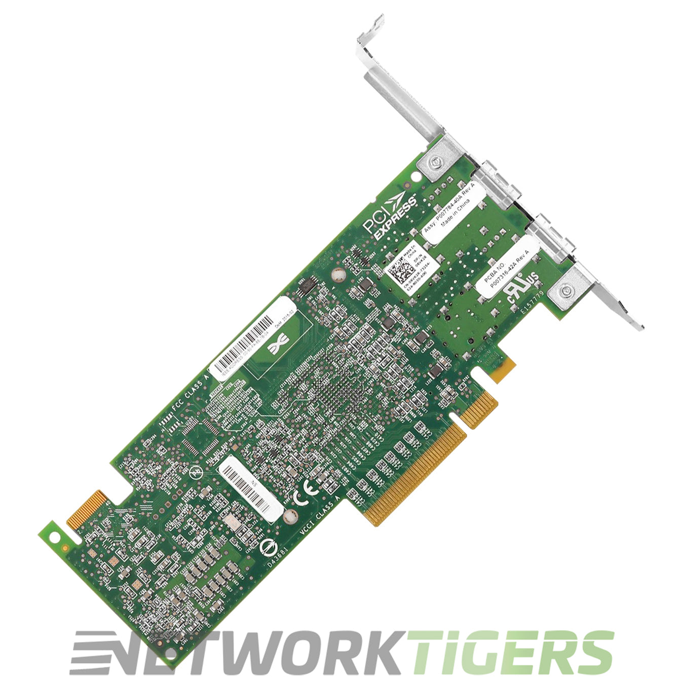 Dell 06VK2R Emulex LPE16002B 2x 16GB Fibre Lightpulse Low Profile HBA Card