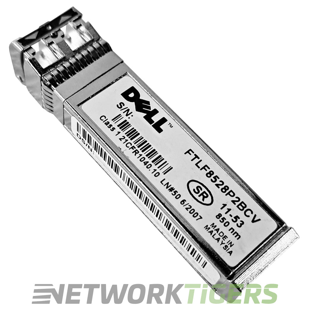 Dell 06W2YH 8GB Fibre Channel SW 850nm FTLF8528P2BCV SFP+ Transceiver