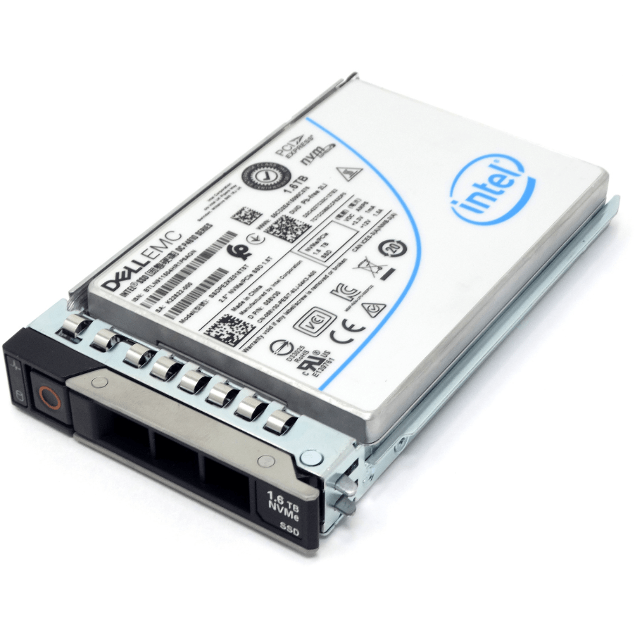 Dell 1.6TB NVMe SSD Mix Use TLC 2.5in - DELL-2.5IN-1.6TB-NVME-SSD Refurbished