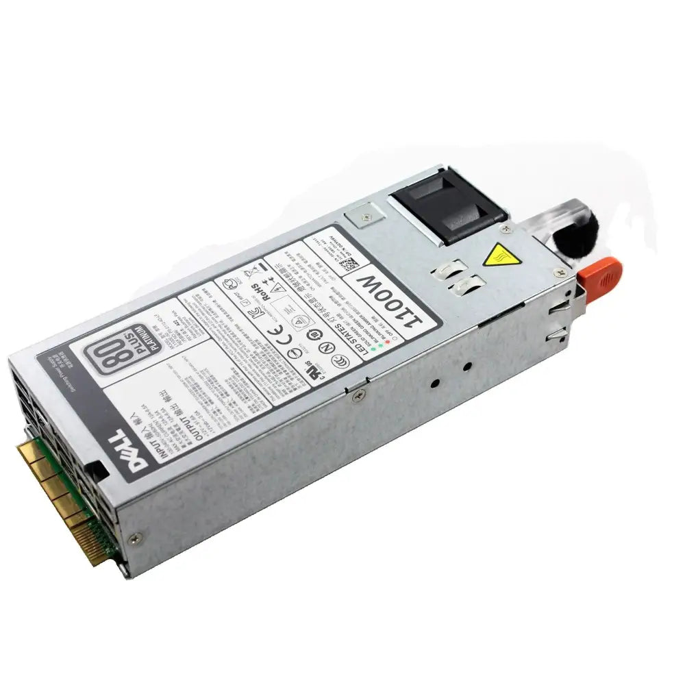 Dell 1100W Redundant Power Supply 80 Plus Platinum for PowerEdge R730 R730XD R630 T430 T630 - Refurbished