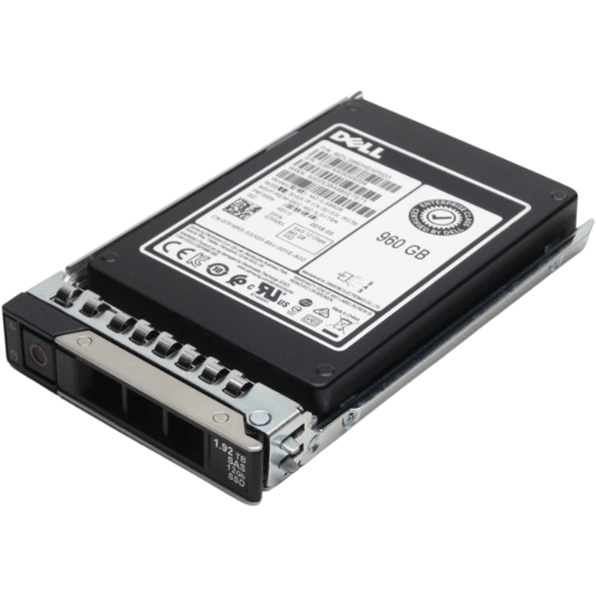 Dell 960GB SAS SSD Read Intensive 512e 2.5in 12GB/s - DELL-2.5IN-960GB-SAS-SSD Refurbished