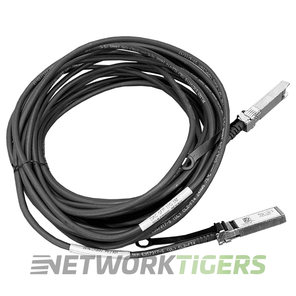 Dell DAC-SFP-10G-5M 5m 10GB SFP+ Direct Attach Copper Cable