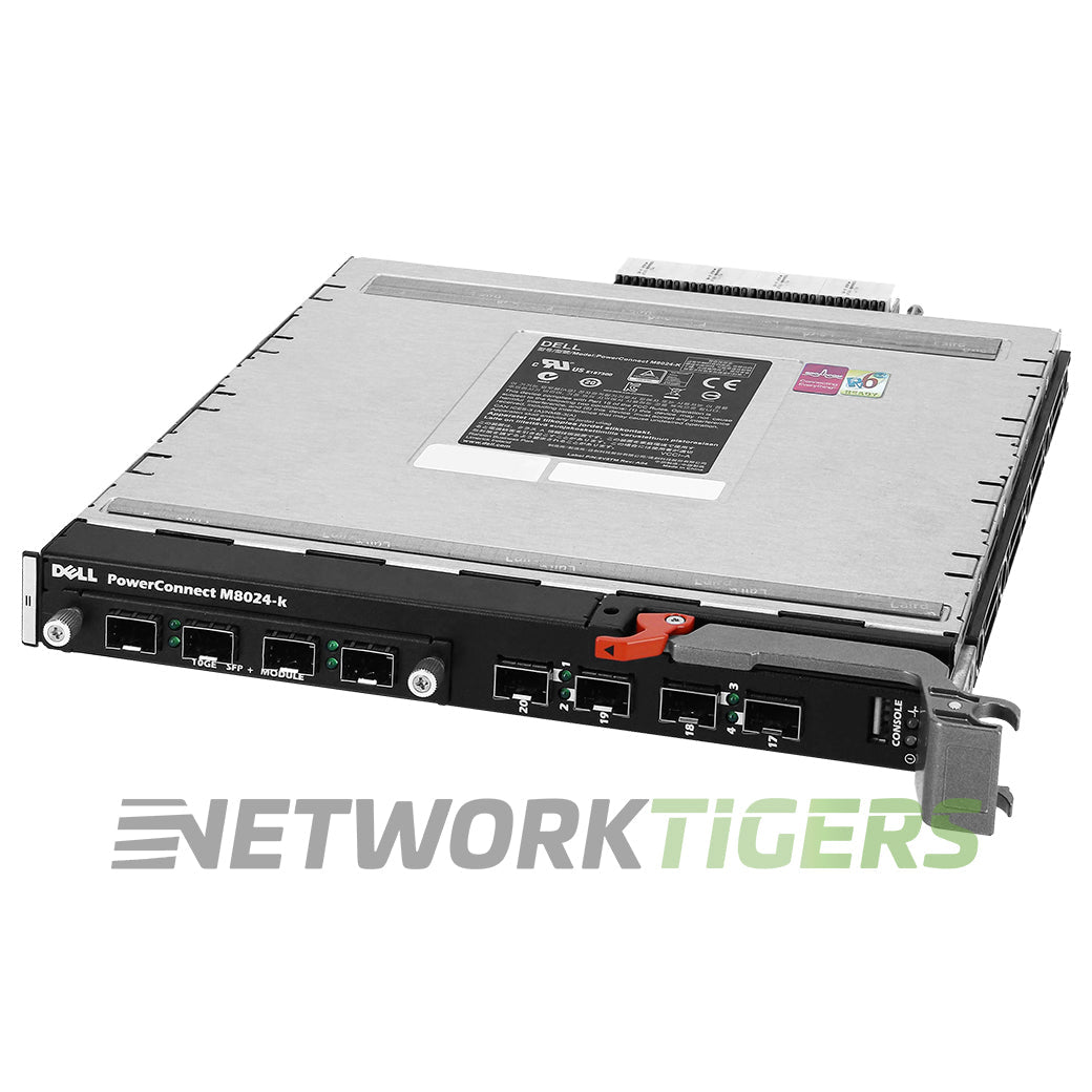 Dell M8024-K PowerConnect M1000e Blade 4x 10GB SFP+ Switch Module