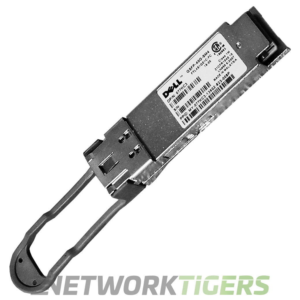 NEW Dell QSFP-40G-SM4 77KC3 40GB BASE-SR4 850nm MMF QSFP+ Transceiver
