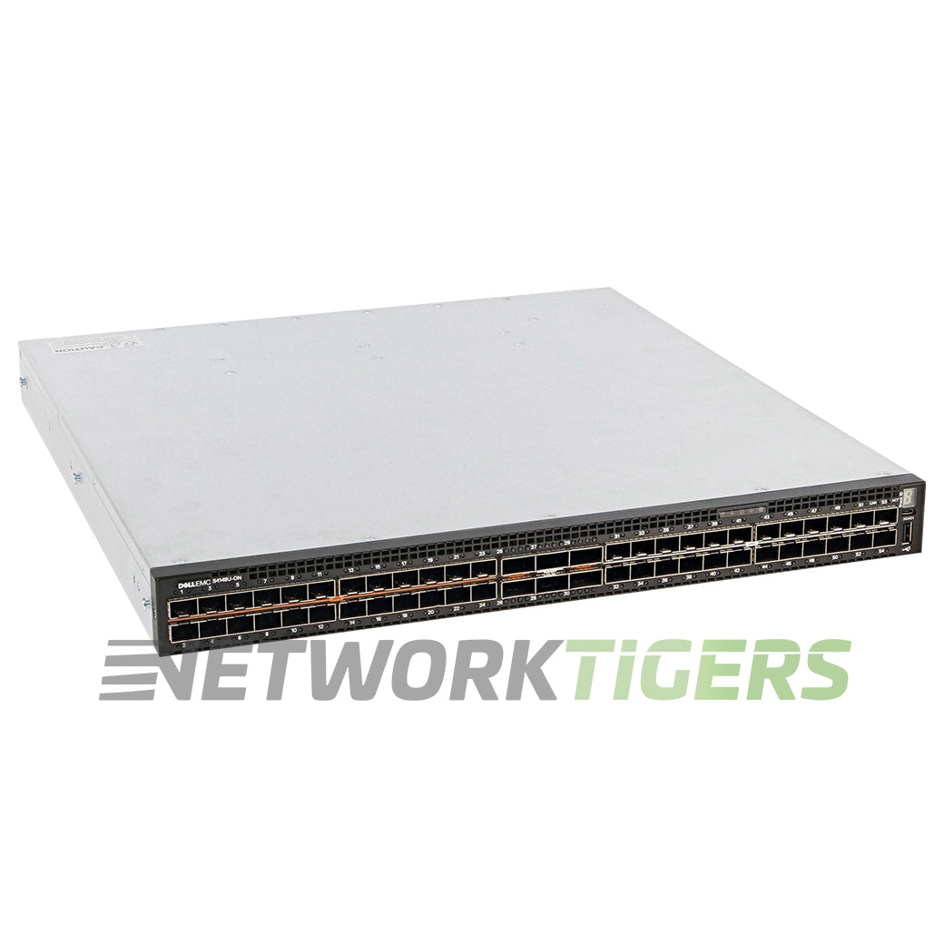 NEW Dell S4148U-ON 48x 24x Unified SFP+ 2x QSFP+ 4x QSFP28 F-B OS10 Switch