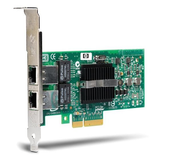 412651-001 - HP PRO/1000 PT 2-Port Gigabit Server NIC Card (Low Profile) by Intel