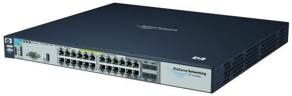 J8692-61101 - HPE 3500-24G-PoE 24-Ports 1GbE Ethernet (RJ-45) Fully Managed Rack Mountable Network Switch